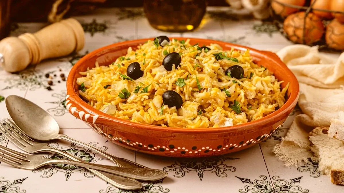 Receitas familiares de bacalhau à Brás