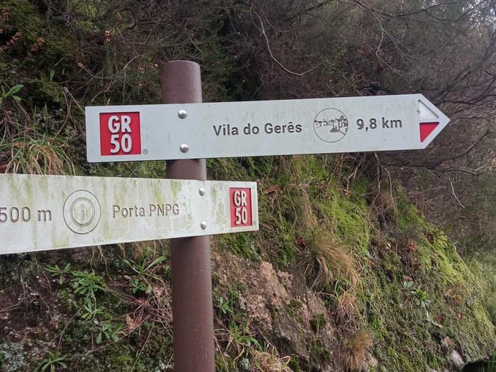 Trilhos no Parque do Gerês
