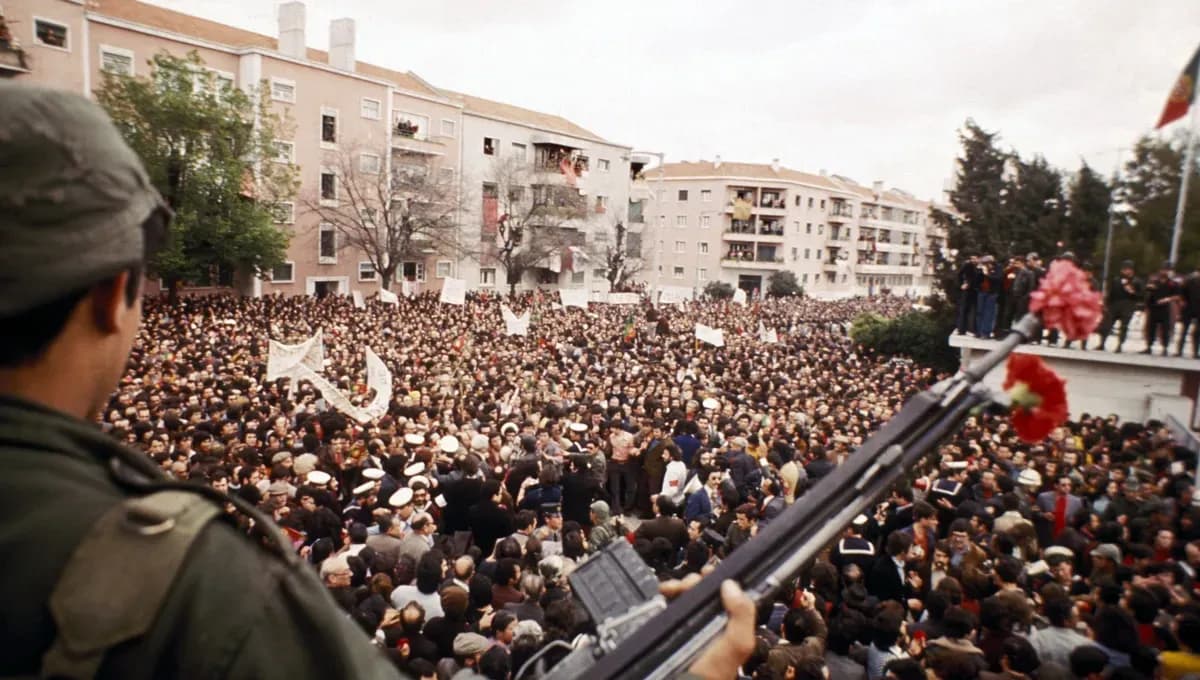 April 25th : a revolution like no other (and with flowers, please)